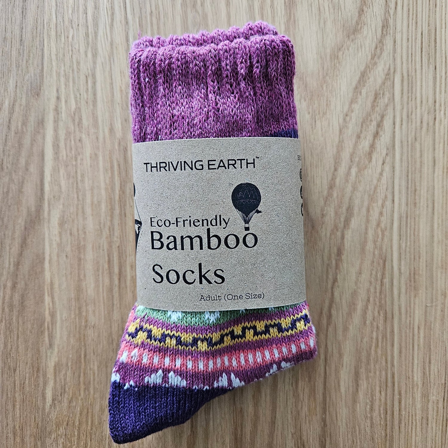 Bamboo Socks - Purple