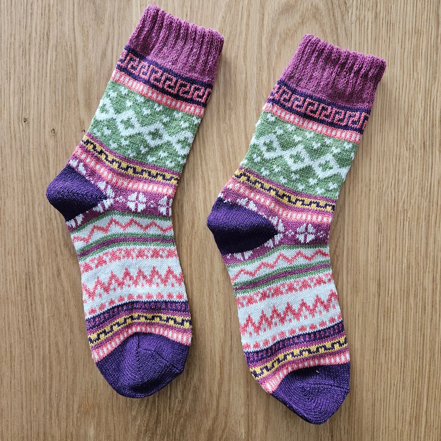 Bamboo Socks - Purple