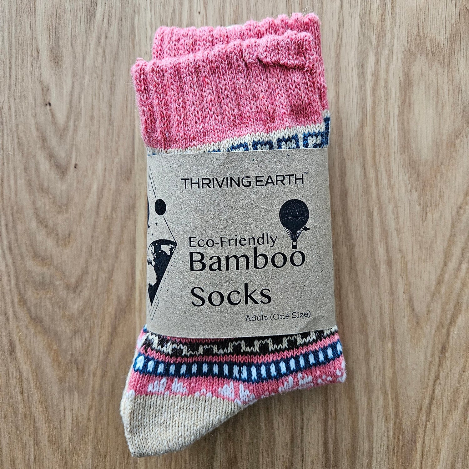 Bamboo Socks - Pink