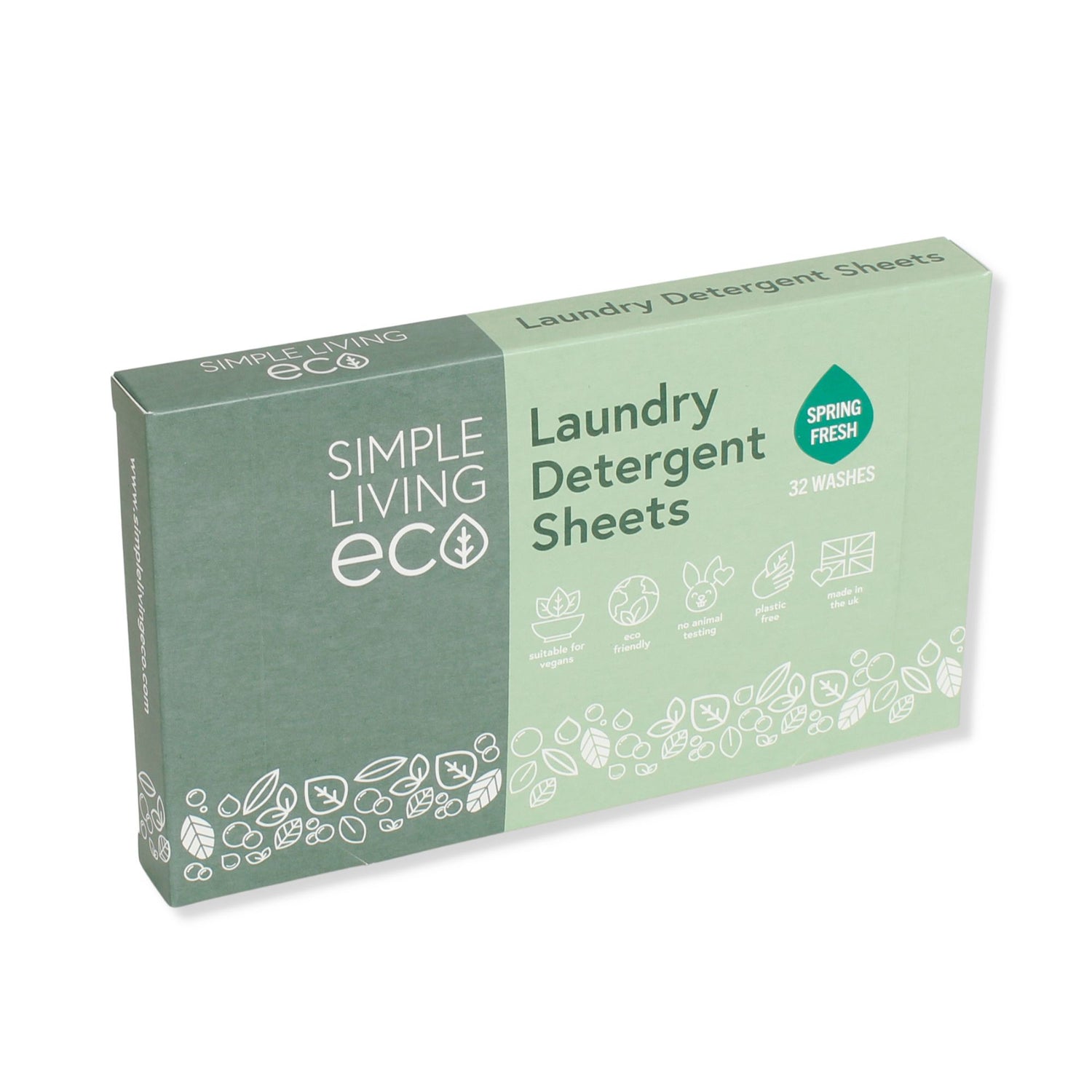 Laundry Deterget Sheets - Spring Fresh 32 Pack