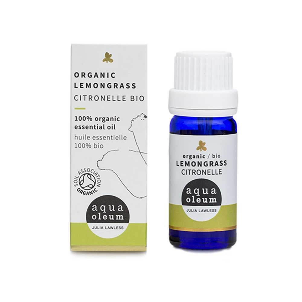 Aqua Oleum Organic Lemongrass Essential Oil - 30ml