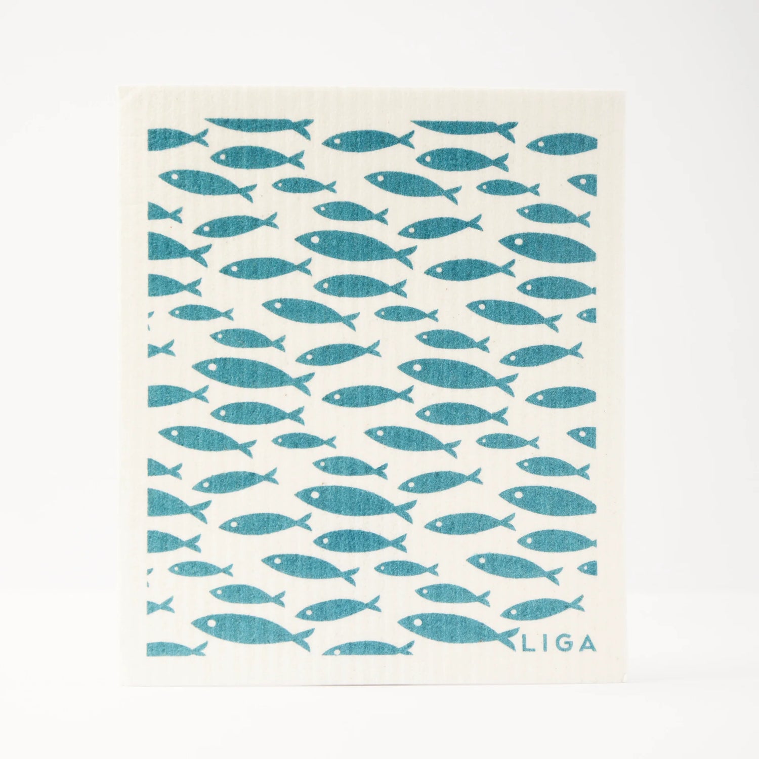 Eco Dishcloths - Fish & Fish On A Line 2 Pack