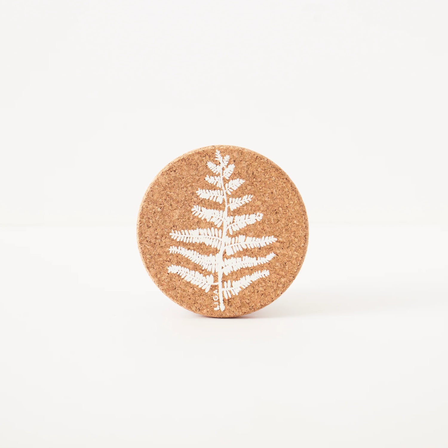 Cork Coaster - Fern