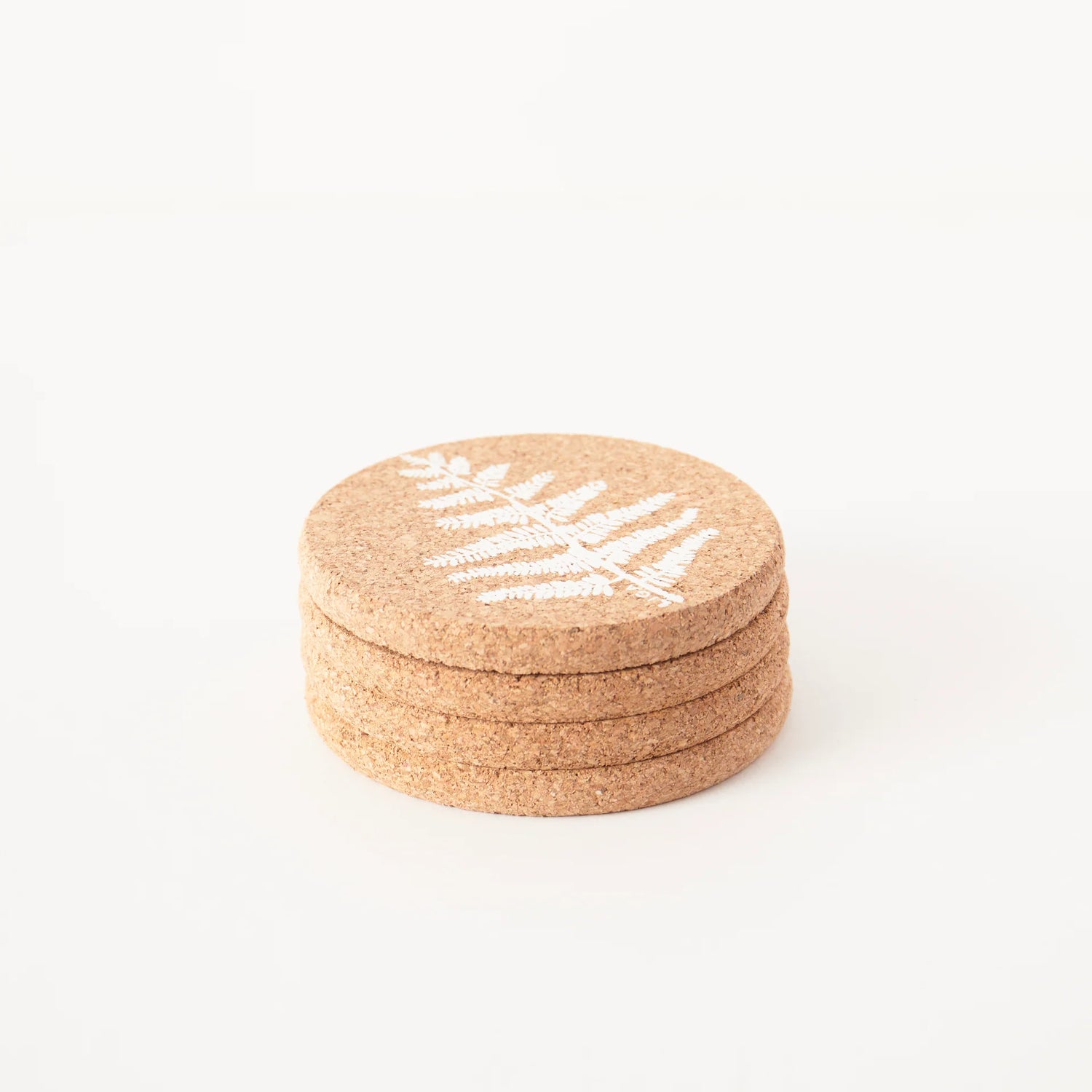 Cork Coaster - Fern