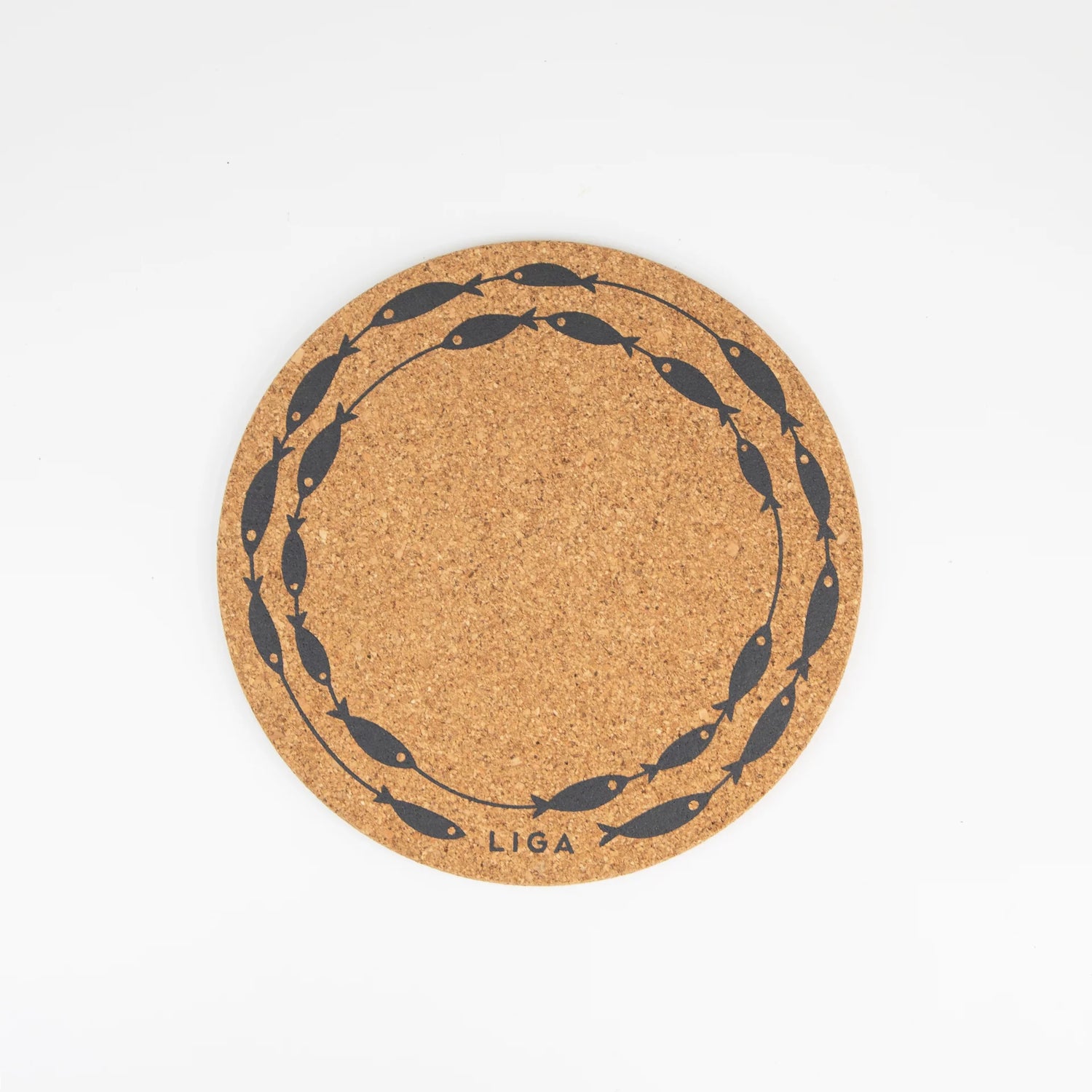 Cork Placemats - Fish On A Line